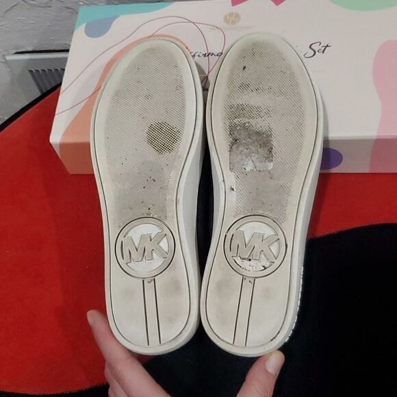 Michael Kors Poppy Slip on Wool Platform Loafers - Picture 15 of 15